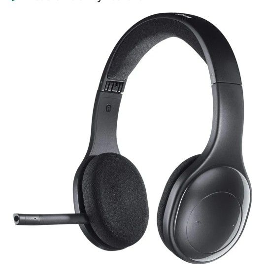 Logitech H800 Bluetooth Wireless Headset with Mic for PC, Tablets and Smartphones-Black