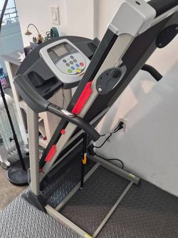 Space-Saving Folding Treadmill