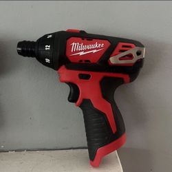 M12 12V Lithium-Ion Cordless 1/4 in. Hex Screwdriver (Tool-Only)