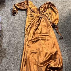 Gold Dress