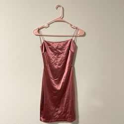 Pink Body Con Dress
