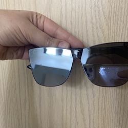 Diff Sunglasses Jenna Cat Eye Black/ Smoke