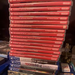 Switch Games Lots Of Mario Pokémon’s Zelda Rockband 4 PS4 Ps5