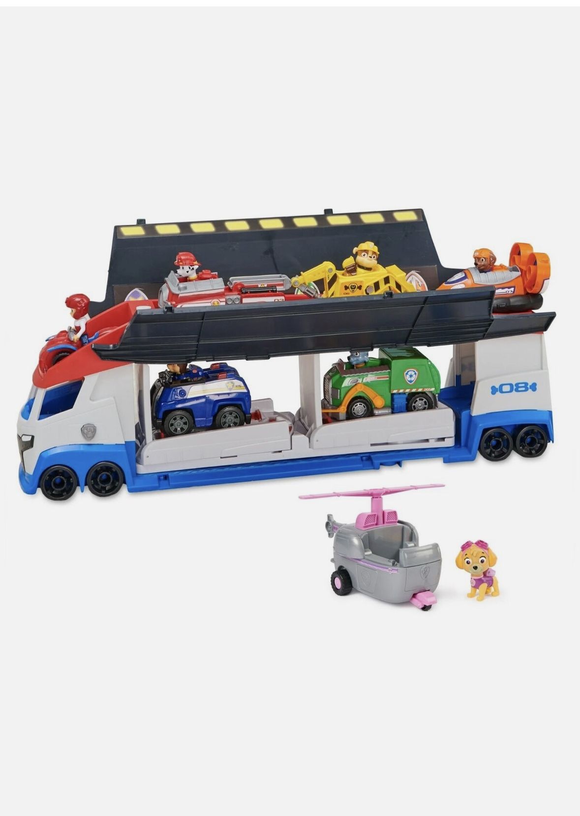Paw Patrol Vehicle Playset With 7 Figures And 7 Vehicles