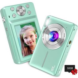 BRAND NEW FHD 1080P Kids Camera with 32GB Card