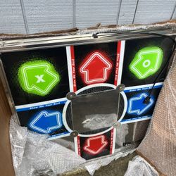 Dance Dance Revolution (DDR) metal dance pads