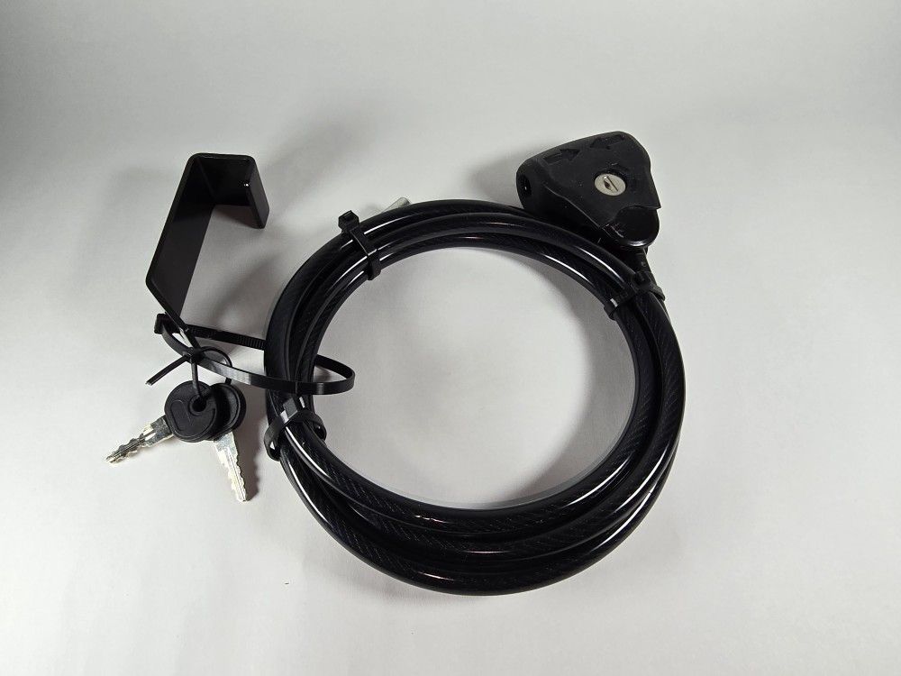 Cooler Cable Lock and Bracket For YETI or RTIC Hard Coolers