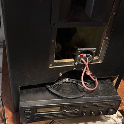 12 inch Sub woofer , with tweeter & AmFM radio amplifier