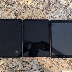 3 iPads For Sale All Have No Power 