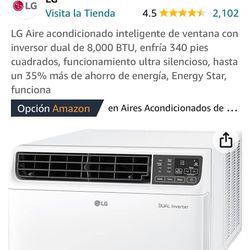 Aire Acondicionado. LG Smart Sofi 8000 BTU With WiFi 