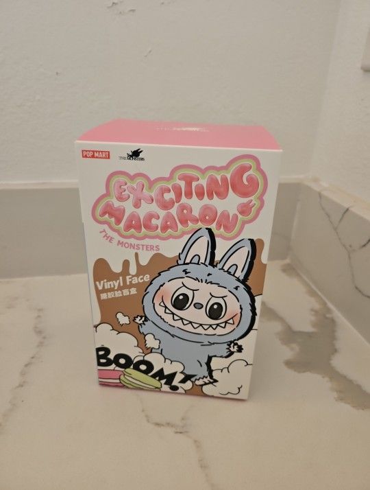 Pop Mart Exciting Macaron The Monsters Labubu pendant - new & unopened