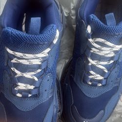 Balenciaga Navy Blue Or Black Size 42
