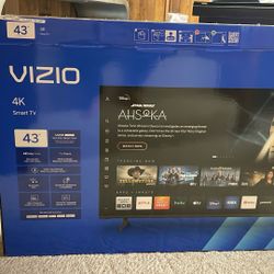 43” 4k Vizio Smart Tv In  Box