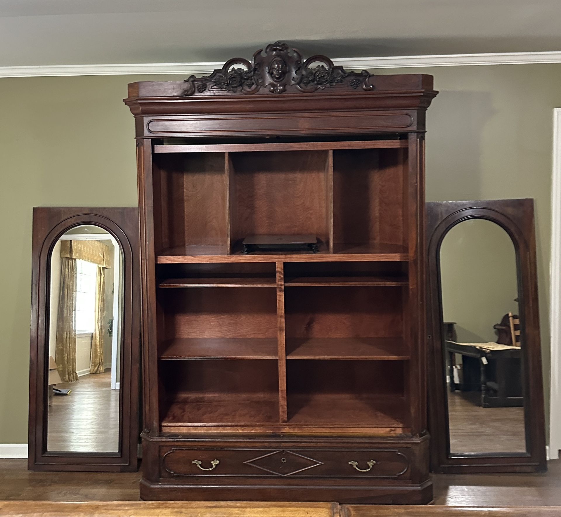 Renaissance Revival Armoire