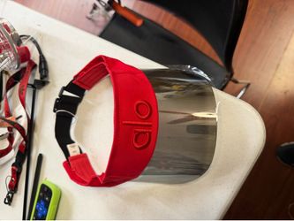 Visor hat red