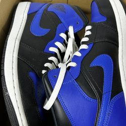 Jordan 1 Mid Hyper Royal 
