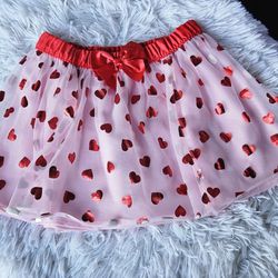 Toddler Heart Skirt 