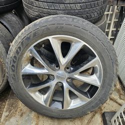 Dodge Durango OEM 20 Inch Wheels Rims Tires 5x127