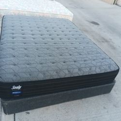 Sealy Queen Mattress And Box Spring 