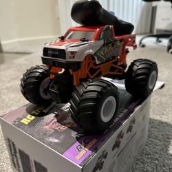 Remote Control Car, 20KM/H Monster Truck Toys for Ages 5-7, 1:16 Scale All Terrain RC Cars for Boys & Girls Age 4-7, 2.4Ghz Off Road RC Truck, Christm