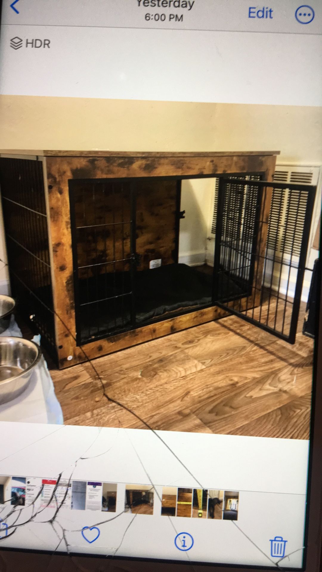 Large Dog House Decorated Table