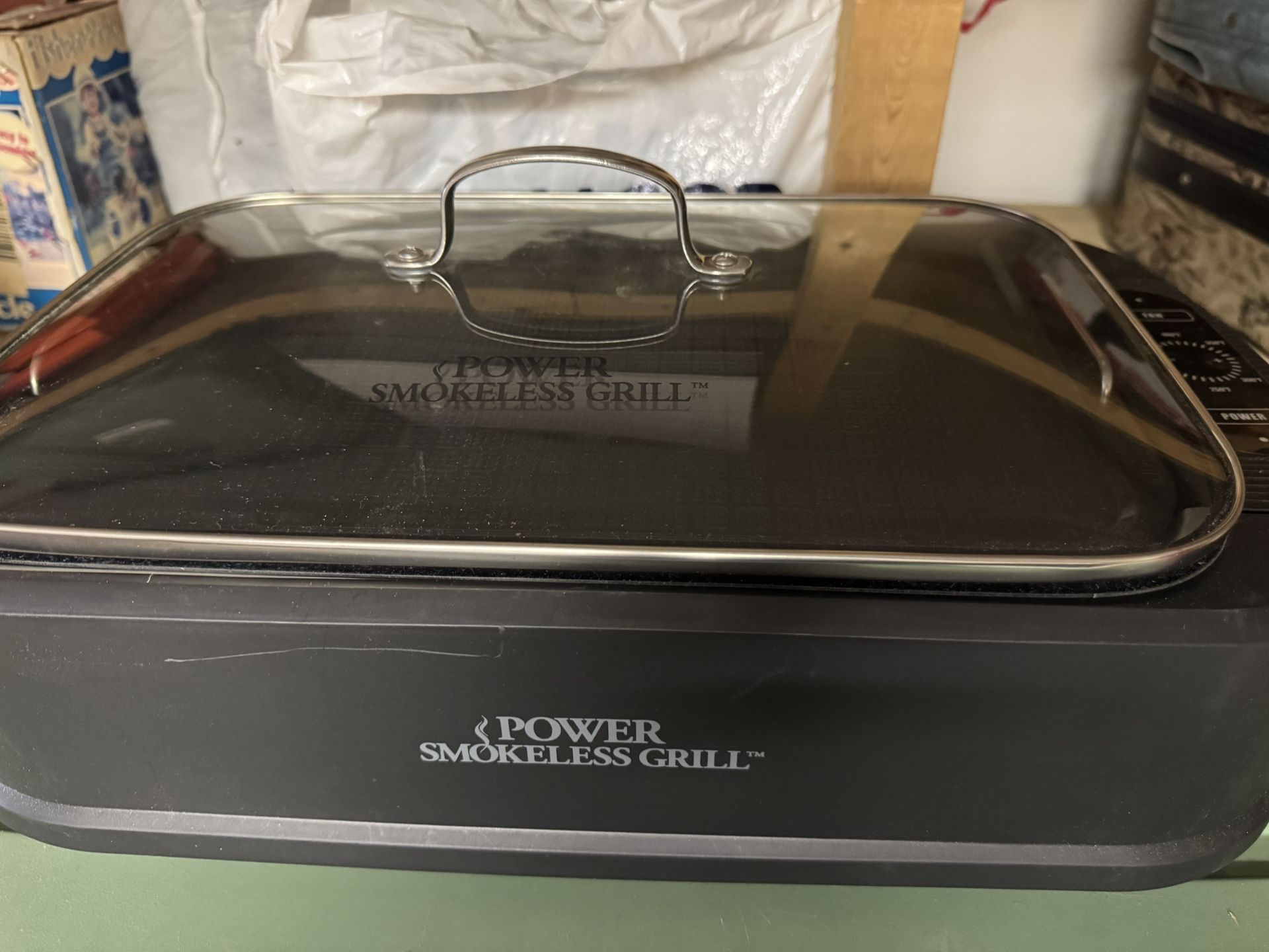 Power Smokeless Grill New