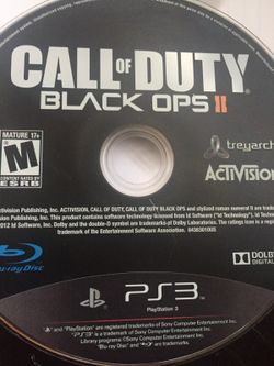 black ops 2 for ps3