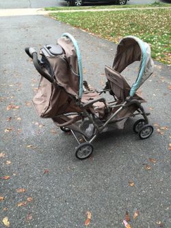 Baby stroller for 2 kids
