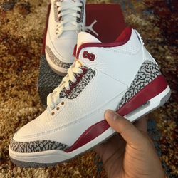 Jordan Retro 3 Cardinal 