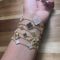Bracelet Gold Over Silver