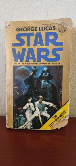 Antique Star Wars Paperback "From The Adventures Of Luke Skywalker" Book 1st Edition 1977