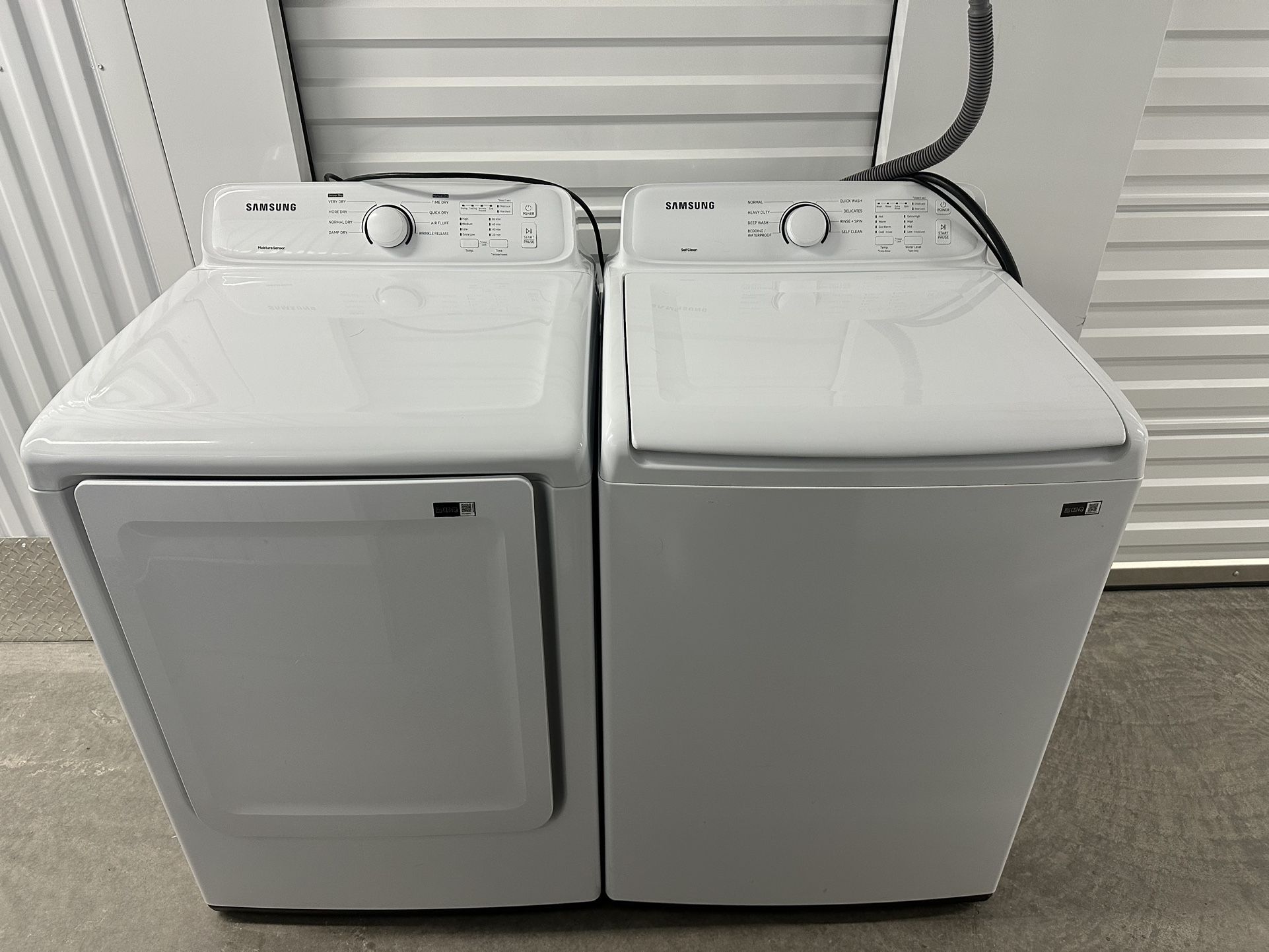 Samsung Washer & Dryer