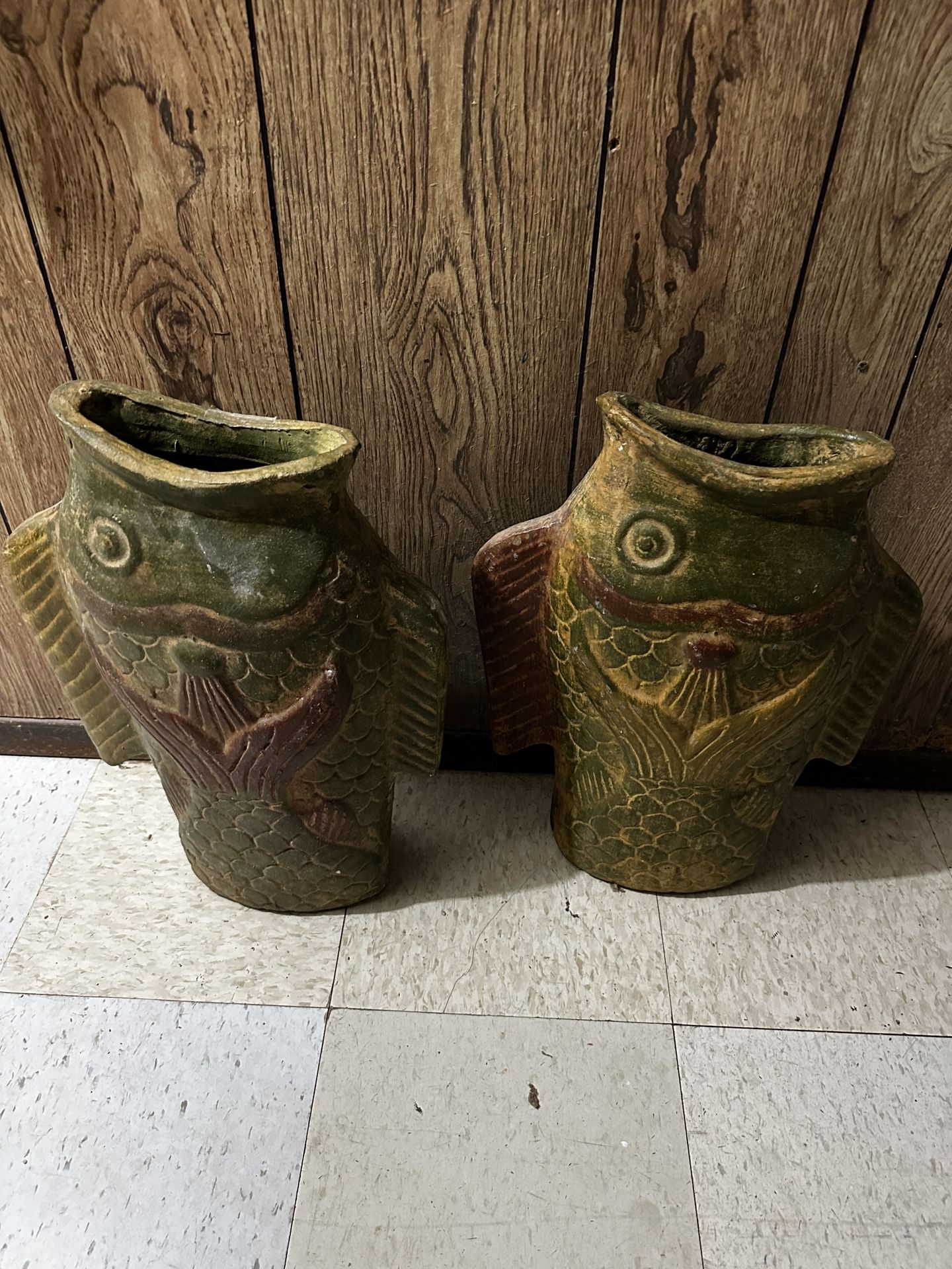 Fish Flower Pots 