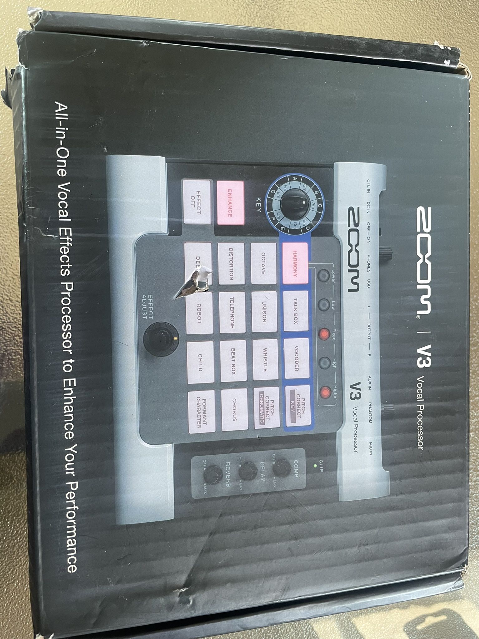 Zoom V3 Vocal Processor