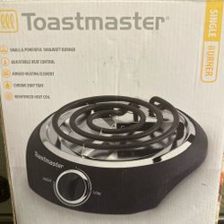 Toastmaster Single Electric Burner Hot Plate – New in Box