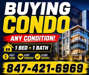 Buying condo any condition