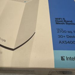 Linksys MX5501 Atlas Pro 6 Wi-Fi 6 Dual-Band Mesh System (1 Pack)