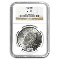 1904 MS63 NGC Morgan Silver Dollar