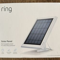 Ring Solar Panel (Brand New)