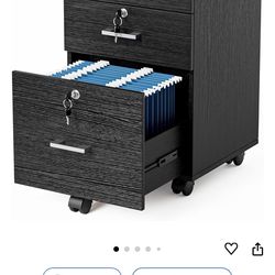 3 Drawer File Cabinet