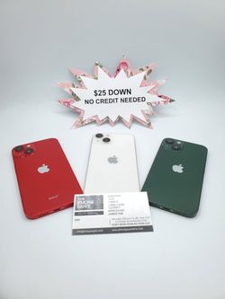 Apple iPhone 13 - $25 Down To Take Home In Payments - NO CREDIT NEEDED