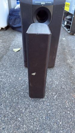 Subwoofer and speakers
