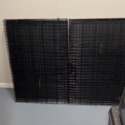 2 Large Dog Kennels $60  For Both