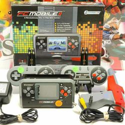 Retro NES Video Game Handheld Hyperkin FC Mobile 2 Wireless Cntrl Set