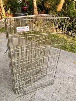 42” Exercise Dog Playpen: 42”H x 24”W