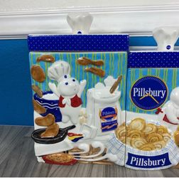 Pillsbury Doughboy Ceramic Cookie Jars