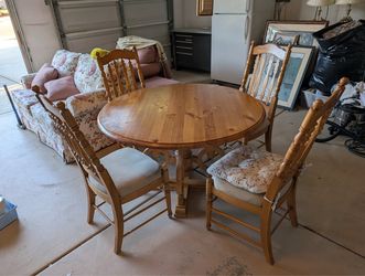 Table and chairs