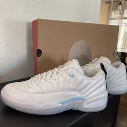 NEW AIR JORDAN 12 RETRO LOW MEN'S SHOES SIZE 10.5 EASTER EGG WHITE DB0733-190