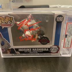 Demon Slayer Signed PSA 10 Pop