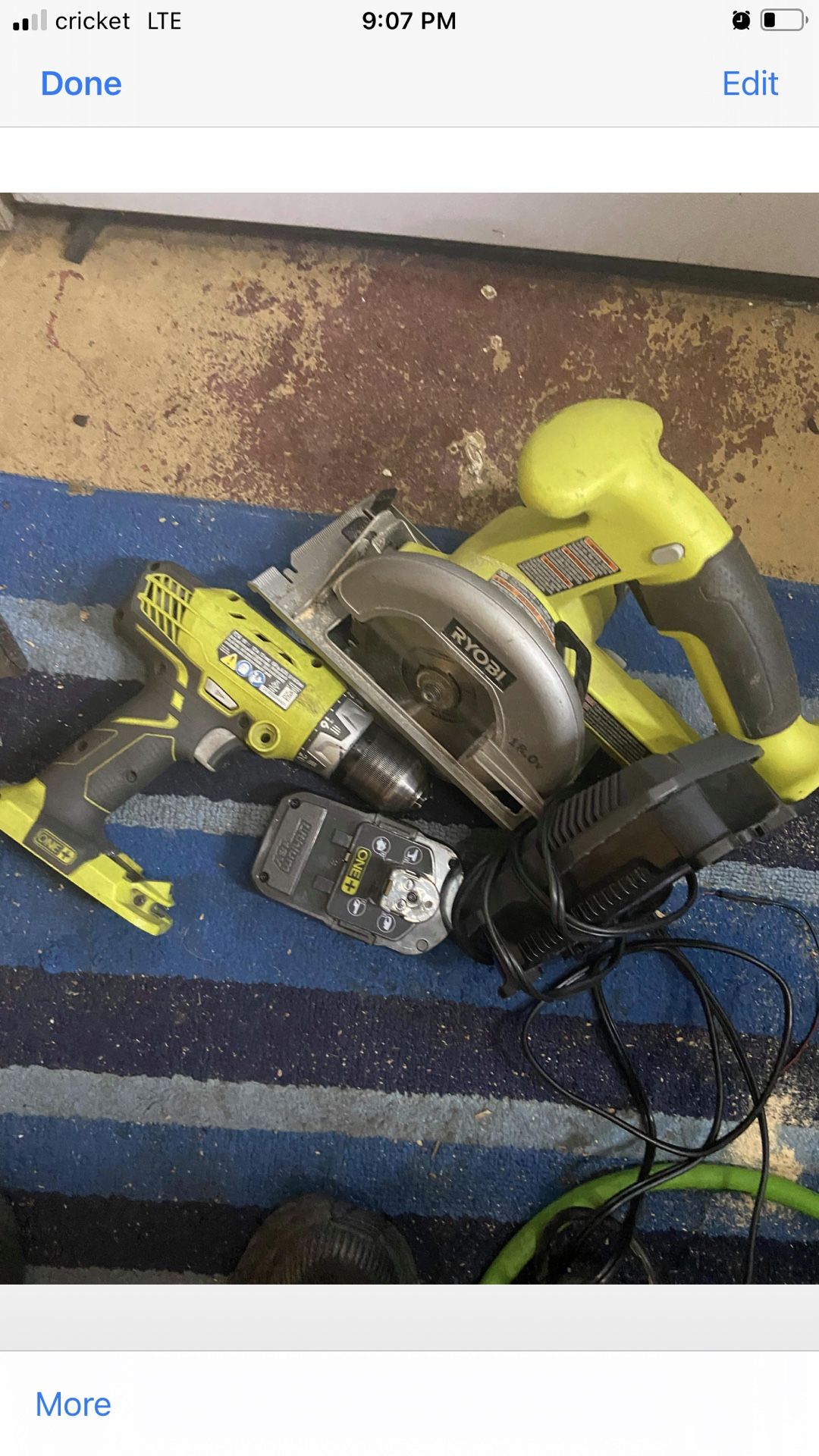 Selling Drill And Saw With Bag Charger